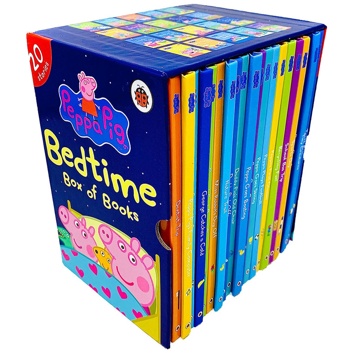 Peppa Pig Bedtime 20 Stories Collection Box Set By Ladybird - Fiction - Hardback