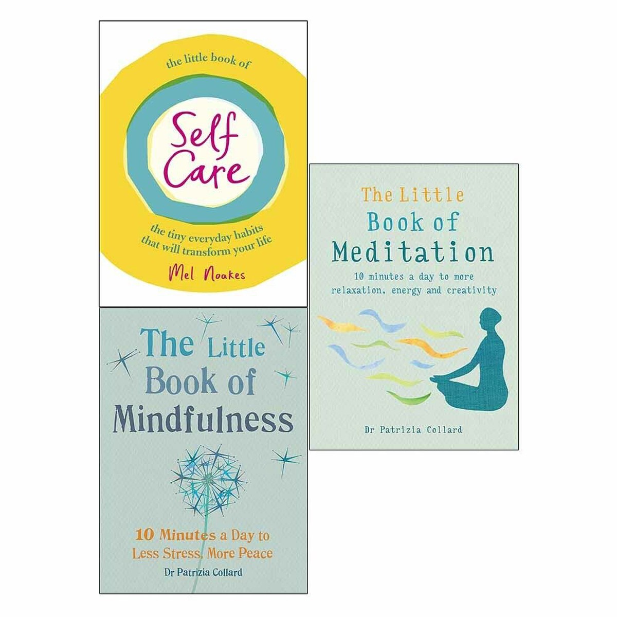 Self-Care, Mindfulness & Meditation 3-Book Collection Set - Non Fiction - Mixed Format